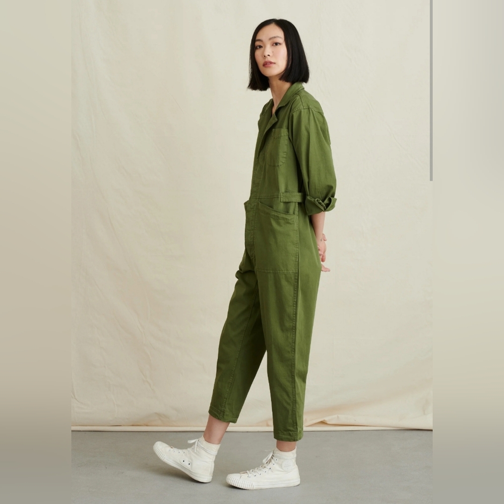 Alex Mill - Standard Jumpsuit - Army Green - Size Small